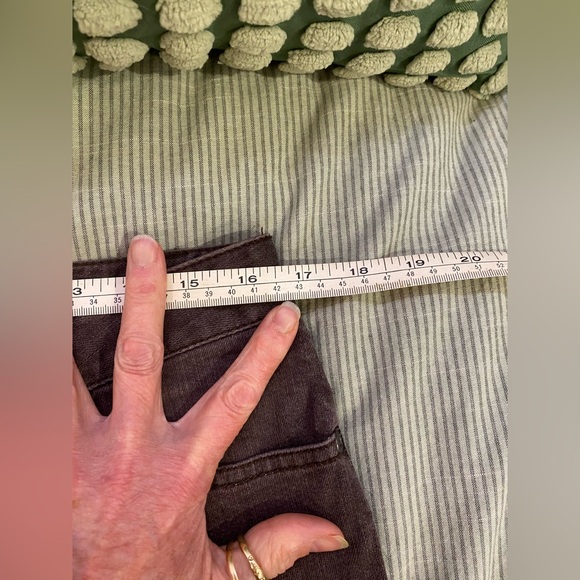 J. Jill Brown Jeans, Slim Leg, Stretch. EUC. Size 10 - Picture 6 of 8